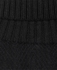 Lauren Ralph Woven Knit Collar Ruana