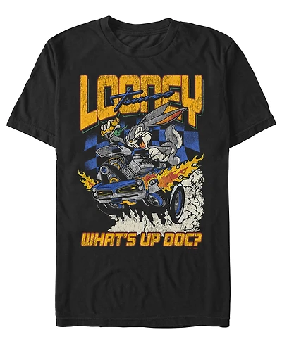 Fifth Sun Men's Looney Tunes Rabbit Racer T-Shirt