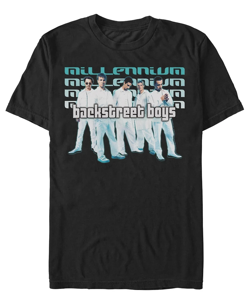 Fifth Sun Men's Backstreet Boys Millennium Stack T-Shirt
