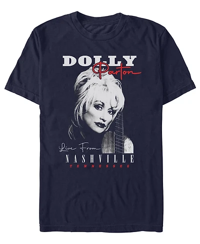 Fifth Sun Men's Dolly Parton Dolly Live T-Shirt