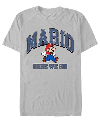 Fifth Sun Men's Nintendo Mario Here We Go T-Shirt