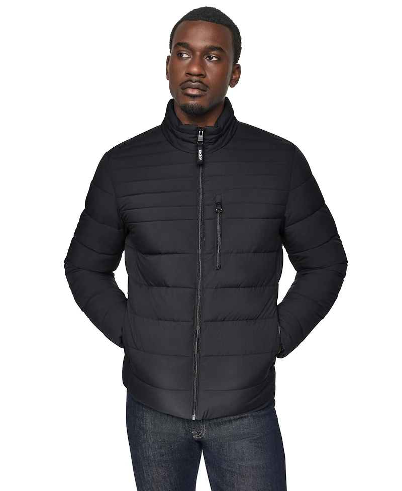 Dkny Men's Stretch Puffer Jacket