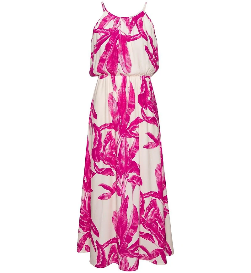 Lascana Women's High Neck Sleeveless Maxi Dress