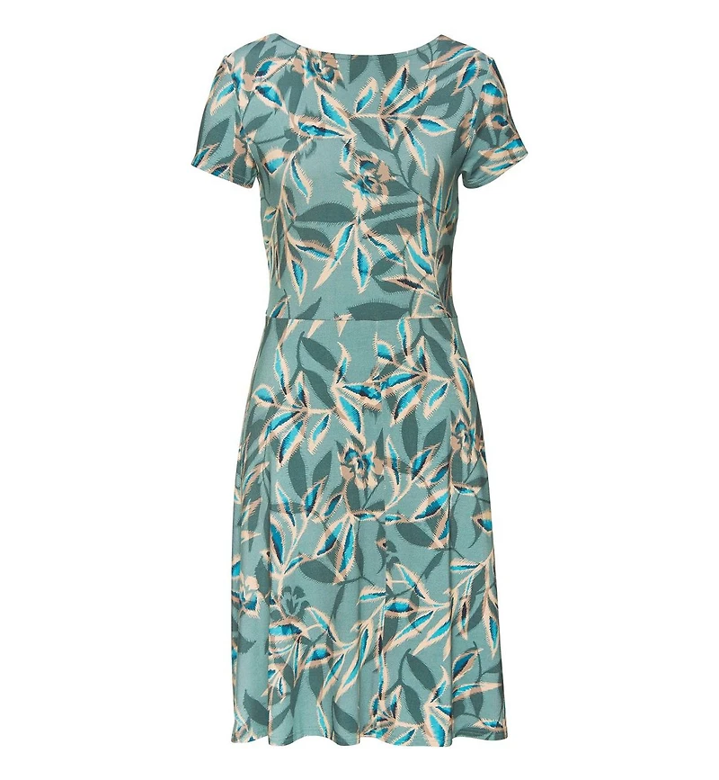 Lascana Women's Lace Up Detail Dress