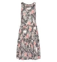 Lascana Women's Mix Print Tiered Dress