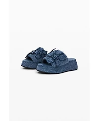Desigual Women's Platform Denim Sandal