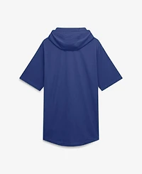 Nike Men's Royal Texas Rangers Arched Wordmark Tri-Blend Hooded T-Shirt