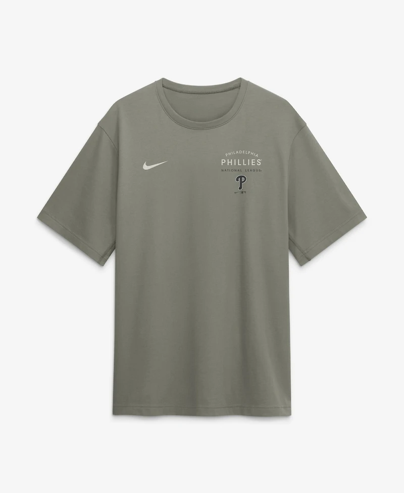 Nike Men's Olive Philadelphia Phillies Statement Dri-fit Primary T-Shirt