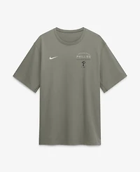 Nike Men's Olive Philadelphia Phillies Statement Dri-fit Primary T-Shirt