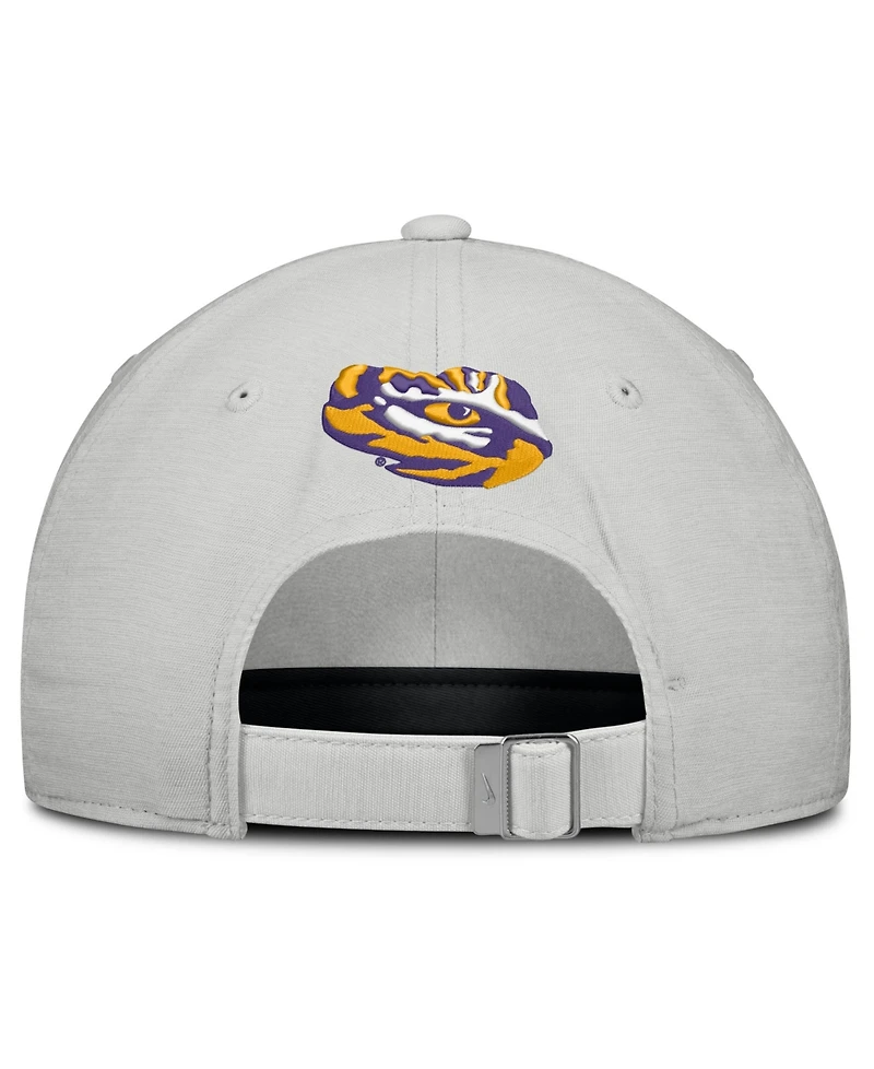 Nike Men's and Women's Gray Lsu Tigers 2026 On-Field Gameday Club Adjustable Hat