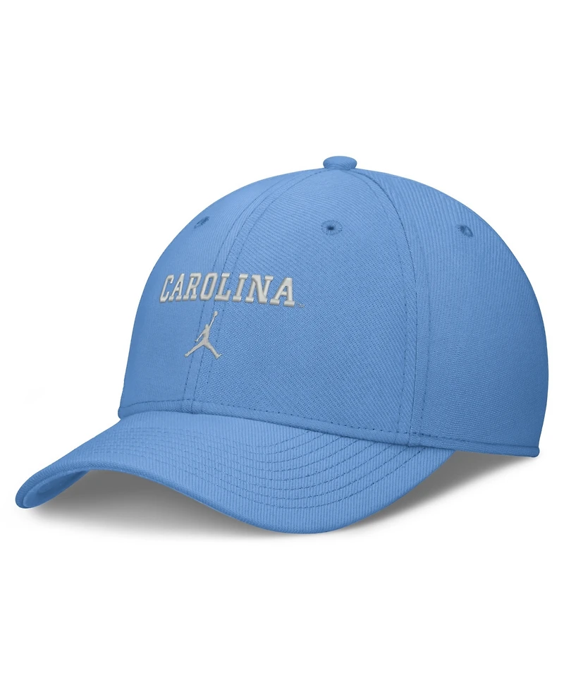 Jordan Men's Carolina Blue North Tar Heels Rise On-Field Swoosh Flex Dri-fit Hat