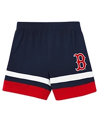 Outerstuff Preschool Navy Boston Red Sox Ground Ball T-Shirt and Shorts Set