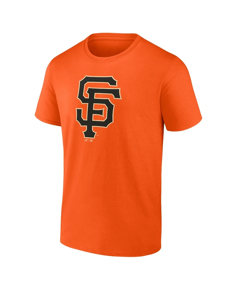 Logo Athletic Men's Orange San Francisco Giants T-Shirt