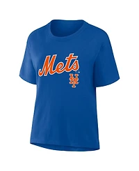 Fanatics Women's Royal New York Mets Lockup Legacy T-Shirt