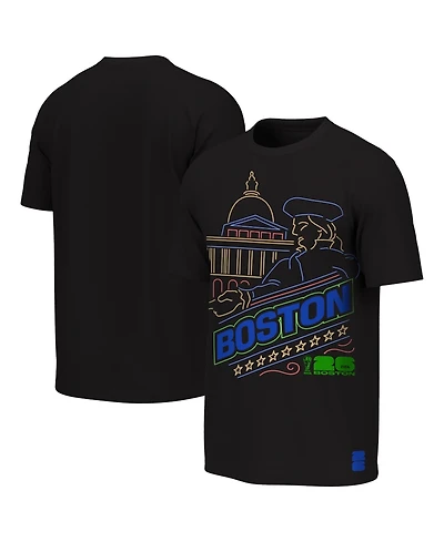Outerstuff Big Boys and Girls Black Fifa World Cup 2026 Boston Neon City Night T-Shirt