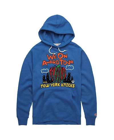 Homage x A Tribe Called Quest Men's and Women's Blue New York Knicks We On Award Tour Tri-Blend Hoodie