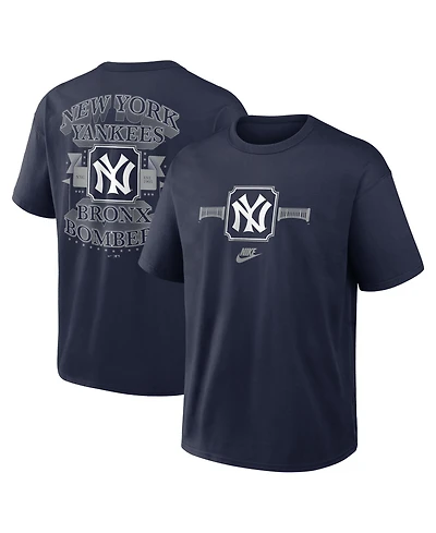 Nike Men's Navy New York Yankees Bronx Bombers Local Max90 T-Shirt