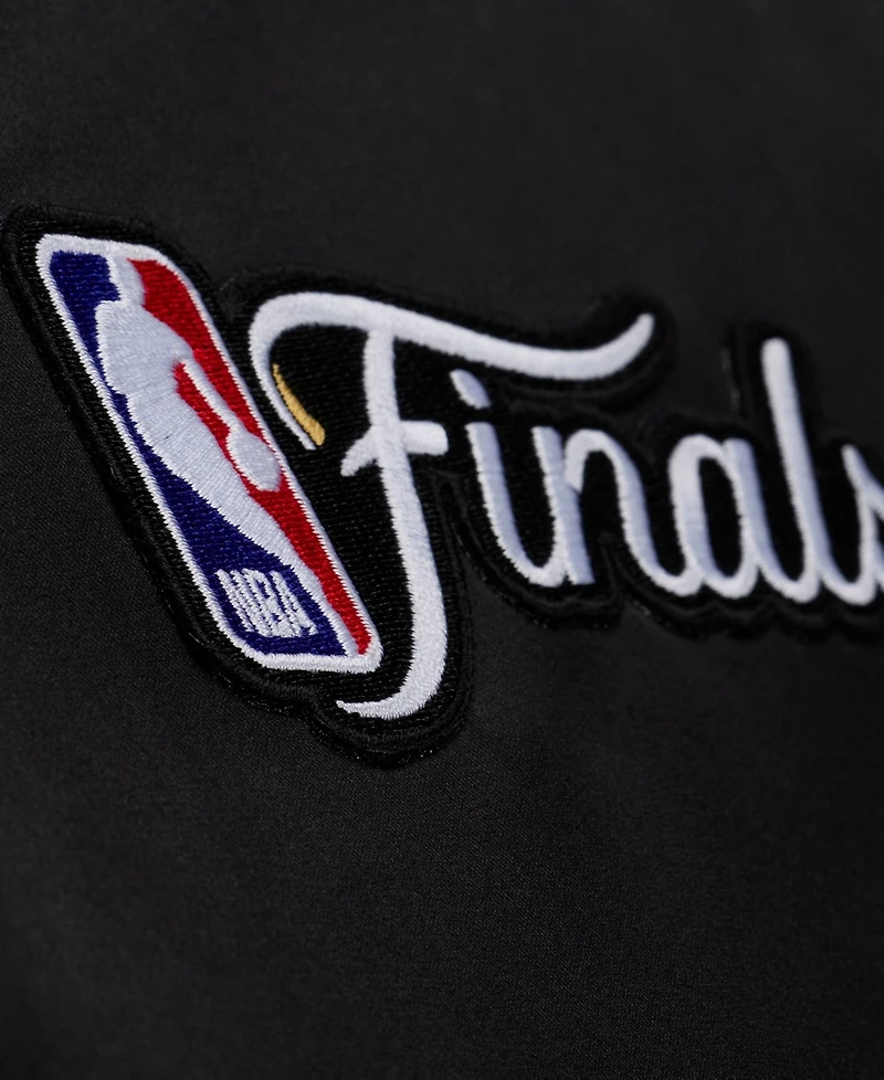 Mitchell & Ness Men's Black New York Knicks 2026 Nba Finals Champions Satin Full-Snap Jacket