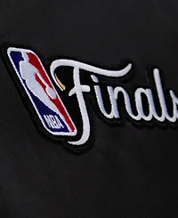 Mitchell & Ness Men's Black New York Knicks 2026 Nba Finals Champions Satin Full-Snap Jacket