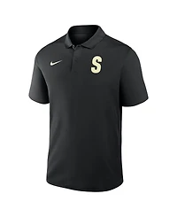 Nike Men's Black Seattle Mariners Alternate Victory Dri-fit Polo Shirt