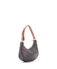 Pre-Owned Celine Ava Bag Triomphe Coated Canvas