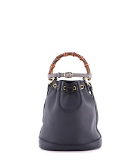 Pre-Owned Gucci Small Diana Bucket Bag Leather
