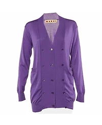 Pre-Owned Marni Women's Cashmere Double Breasted Cardigan