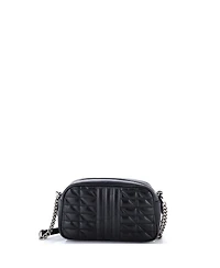Pre-Owned Gucci Small Gg Marmont Shoulder Bag Mixed Matelasse Leather