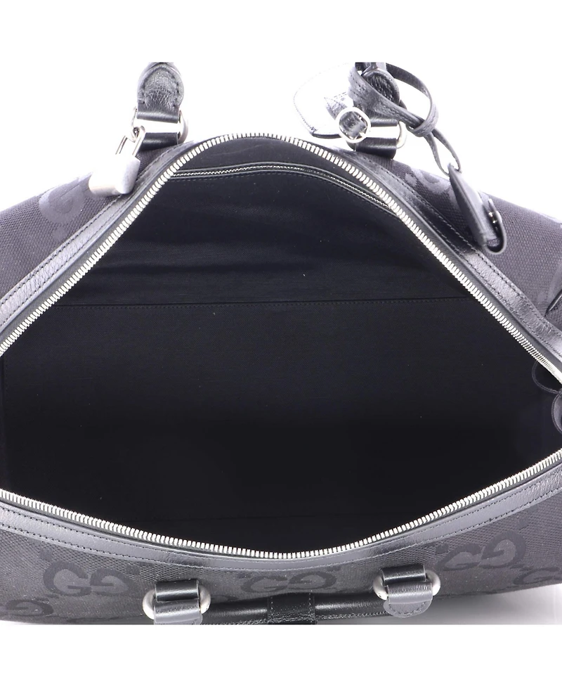 Pre-Owned Gucci Small Convertible Duffle Bag Jumbo Gg Canvas