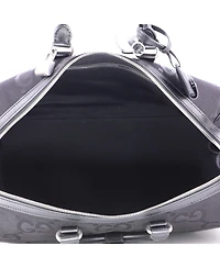 Pre-Owned Gucci Small Convertible Duffle Bag Jumbo Gg Canvas