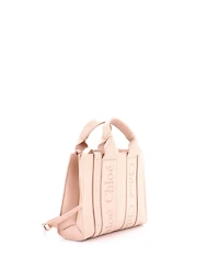 Pre-Owned Chloe Small Woody Convertible Tote Leather