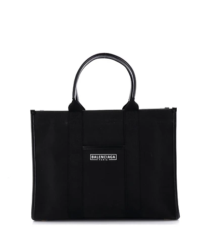 Pre-Owned Balenciaga Medium Hardware Tote Canvas