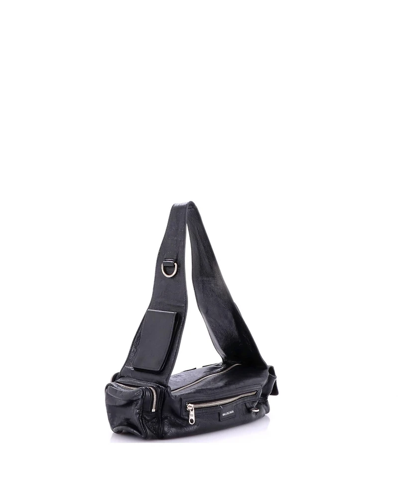 Pre-Owned Balenciaga Xs Superbusy Sling Bag Leather