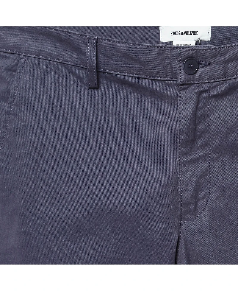 Pre-Owned Zadig & Voltaire Men's Cotton Patrick Chino Trousers