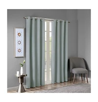 Avobird Printed Blackout Grommet Top Curtain Panel only 1 Piece Panel