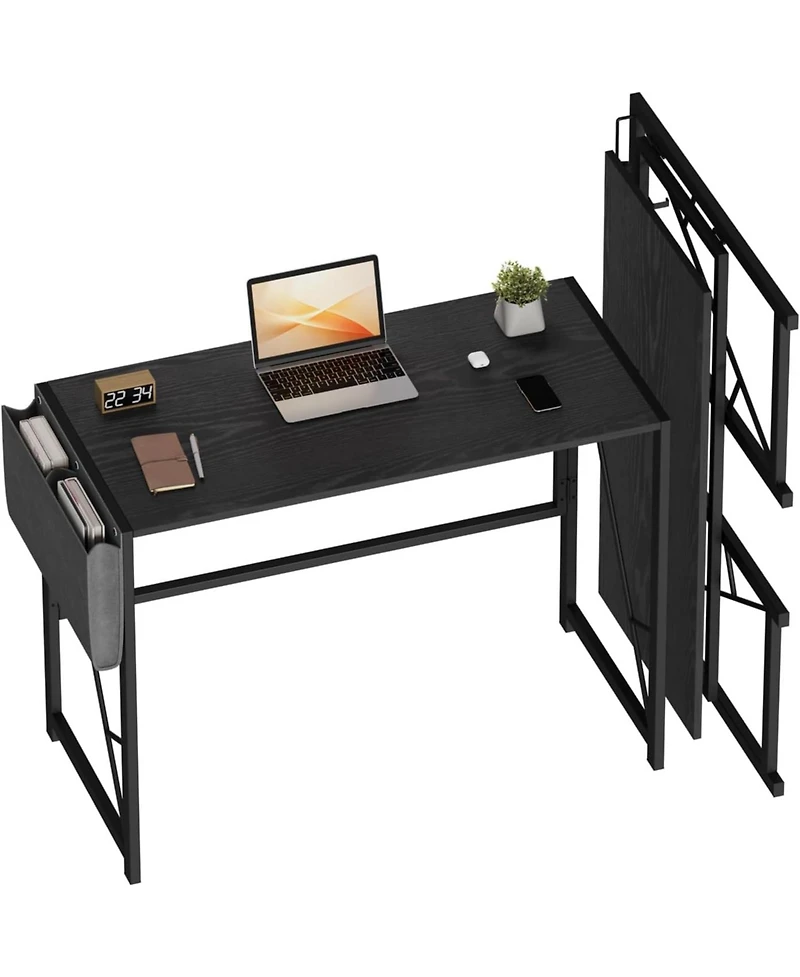 homfan 39.4" Folding Computer Desk