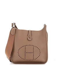 Pre-Owned HERMES Pm Evelyne Bag Gen Iii Clemence