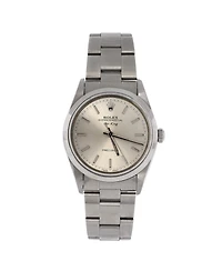 Pre-Owned Rolex Oyster Perpetual Air King Automatic Watch in Stainless Steel 34mm
