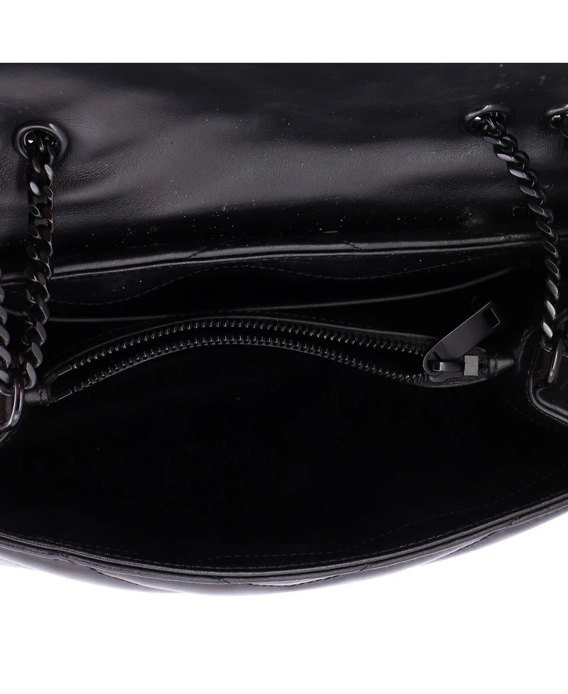 Pre-Owned Saint Laurent Small Loulou Shoulder Bag Matelasse Chevron Leather