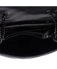Pre-Owned Saint Laurent Small Loulou Shoulder Bag Matelasse Chevron Leather