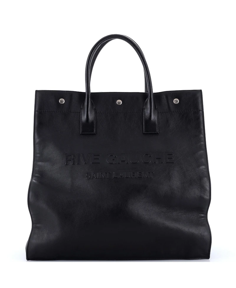 Pre-Owned Saint Laurent Tall Rive Gauche Shopper Tote Leather