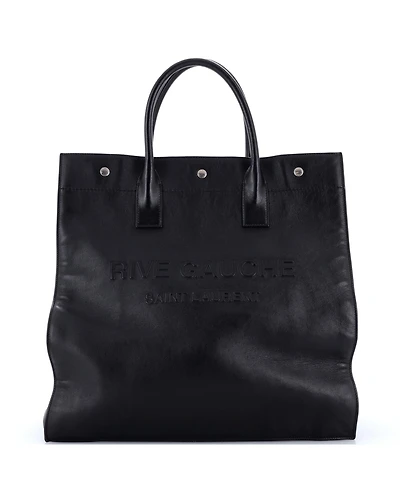 Pre-Owned Saint Laurent Tall Rive Gauche Shopper Tote Leather