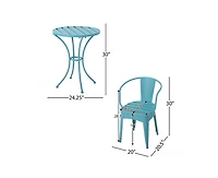 sumyeg Modern 3-Piece Patio Bistro Set