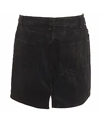 Pre-Owned Givenchy Women's Denim Marble Washed Mini Skirt