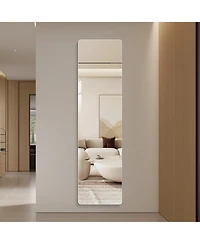 Busdays 59 x 16 Inch Rectangular Full Length Wall Mirror 5mm Copper Free Silver Glass Dressing Mirror for Bedroom Closet Shatter Resistant Backing