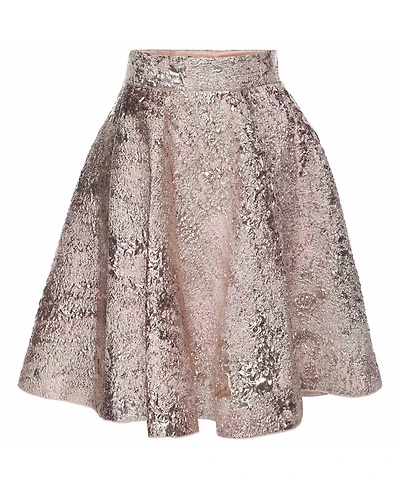 Pre-Owned Dolce & Gabbana Women's Metallic Lurex Mini Skirt