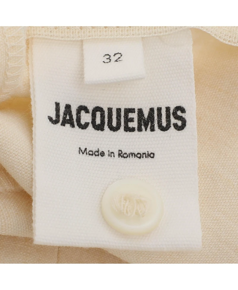 Pre-Owned Jacquemus Women's Gabardine Cut-Out La Montagne Overall