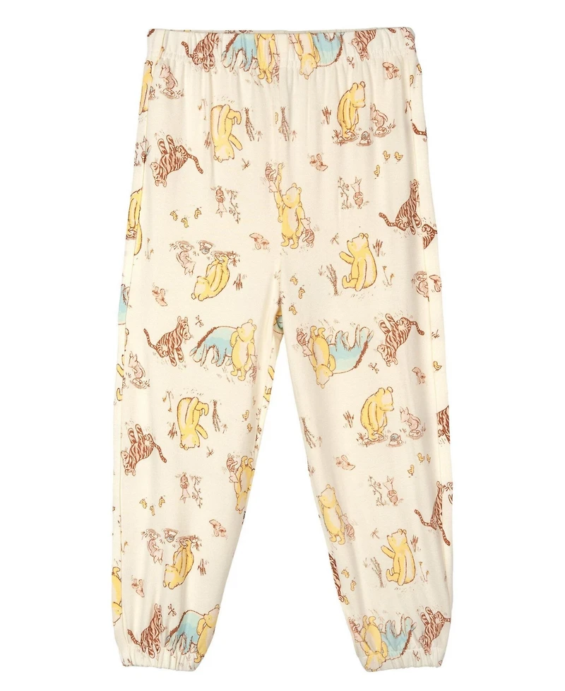 Winnie the Pooh Toddler Girls' 2T-4 2-Piece Sweatshirt and Pants Set