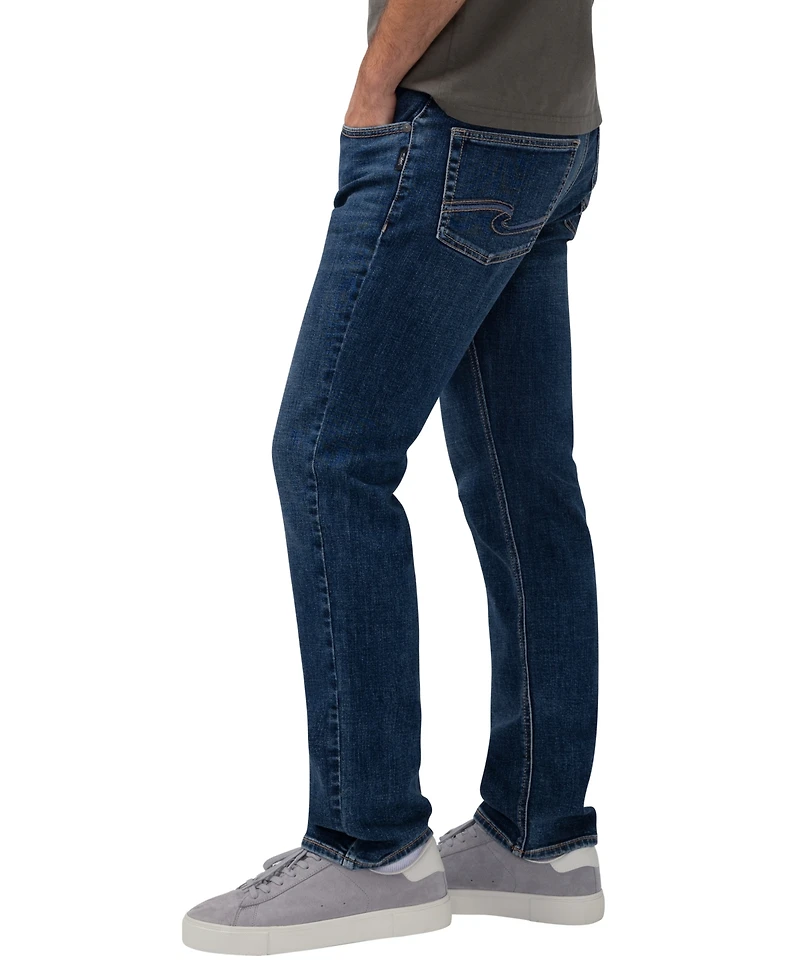 Silver Jeans Co. Men's Allan Slim Straight-Leg