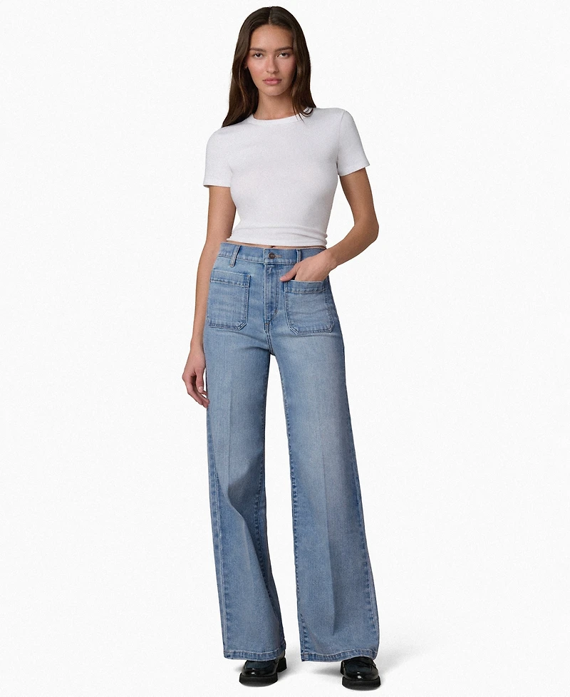 Joe's Jeans Women's The Mia Patch Pocket High-Rise Wide
